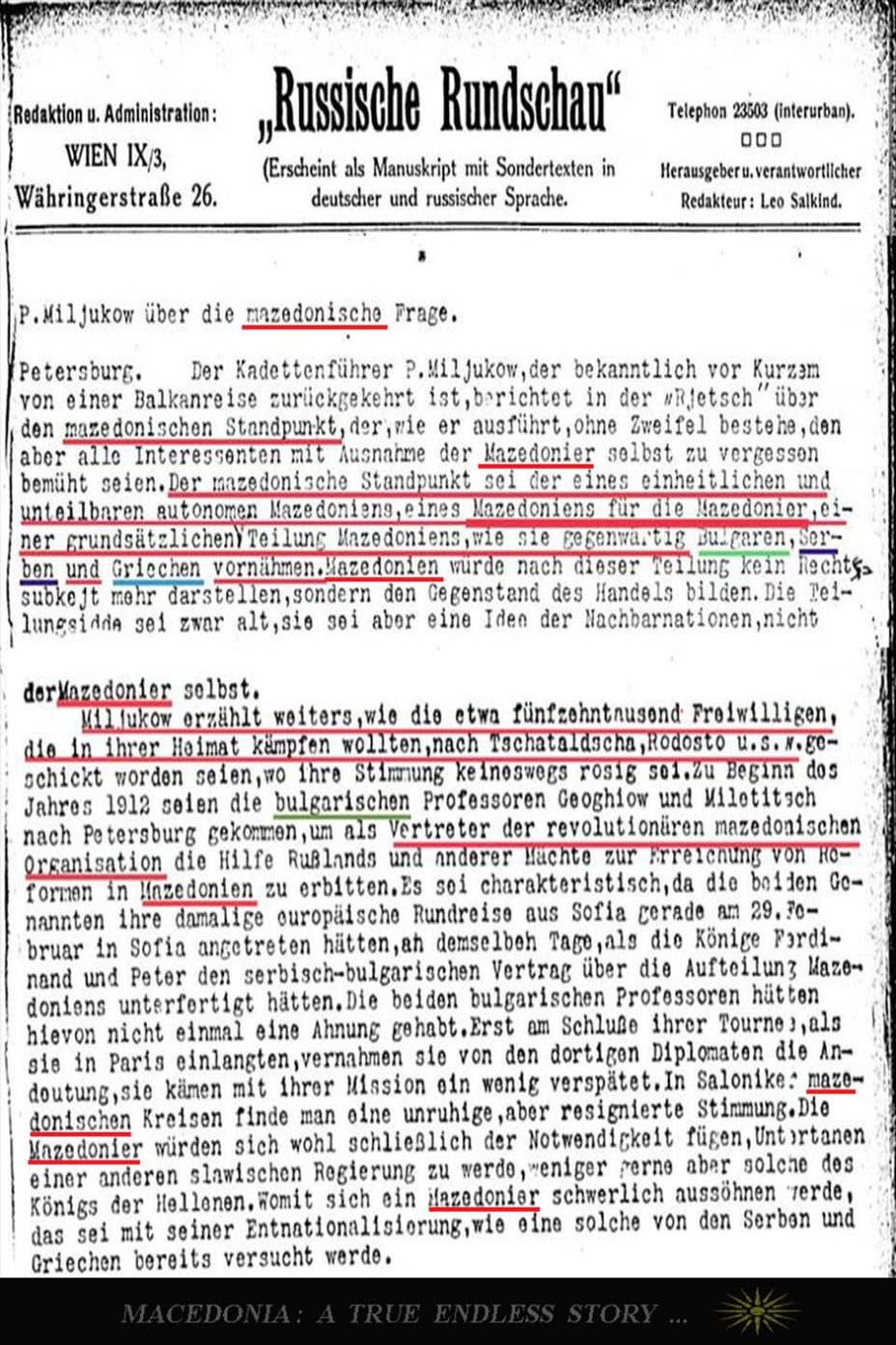 1913.02.01_Russische Rundschau (Pavel Miljukow), p1-2, Wien 1913.02.01_Russische Rundschau (Pavel Miljukow), p1-2, Wien