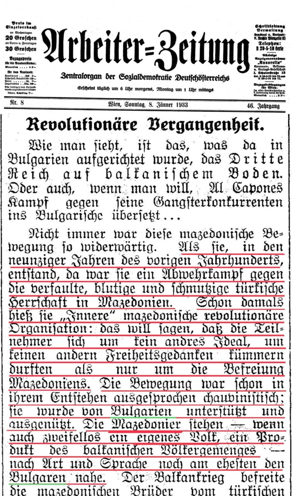 1933.01.08_Arbeiter Zeitung – Revolutionäre Vergangenheit 1933.01.08_Arbeiter Zeitung - Revolutionäre Vergangenheit