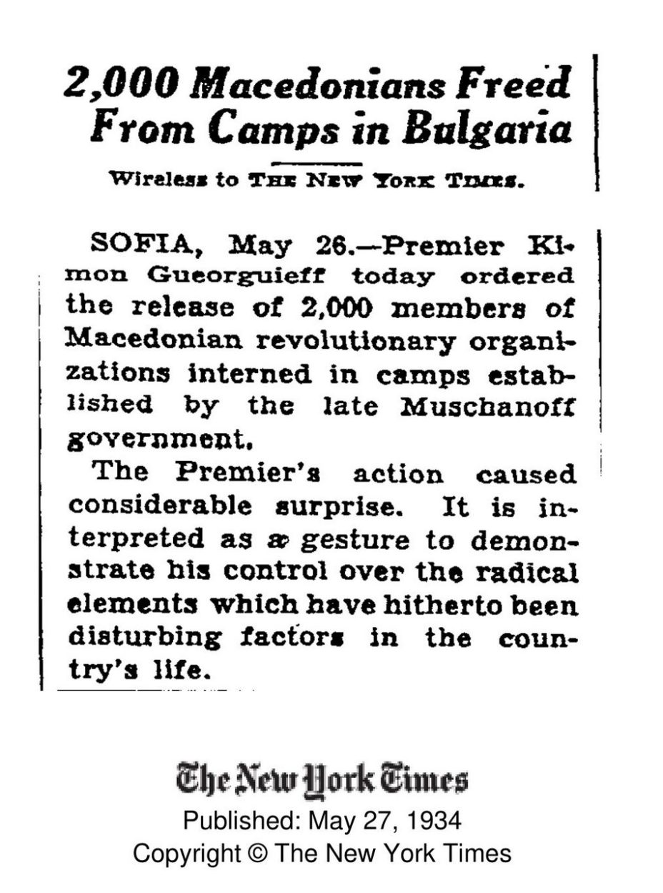 1934.05.27_The New York Times – 2000 Macedonians freed from camps in Bulgaria 1934.05.27_The New York Times - 2000 Macedonians freed from camps in Bulgaria-01