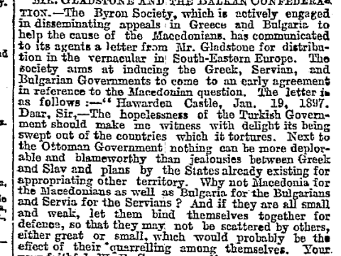 1897.02.06_The New York Times - Mr. Gladstone and the Balkan Confederation