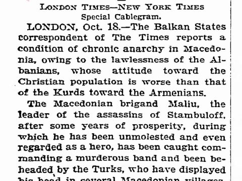 1901.10.18_The New York Times – Albanian massacre 1901.10.18_The New York Times - Albanian massacre