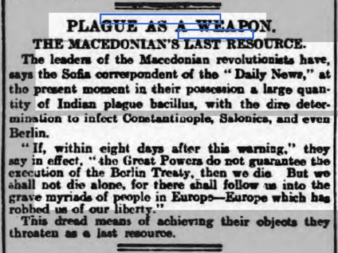 1903.06.02_ Lancashire Evening Post - По Солунските атентати Гемиџиите се заканувале со биолошко оружје