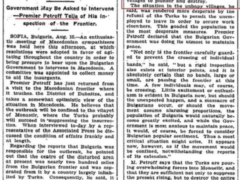 1903.08.16_The New York Times – will aid Macedonians 1903.08.16_The New York Times