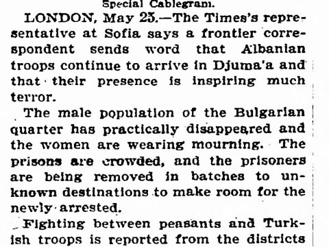 1903.05.25_The New York Times – Macedonians terrorized 1903.05.25_The New York Times - Macedonians terrorized