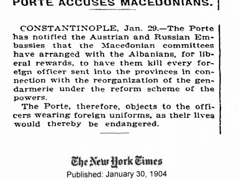 1904.01.30_The New York Times - Porte accuses Macedonians