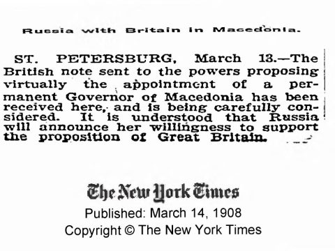 1908.03.14_The New York Times - Russia with Britain in Macedonia