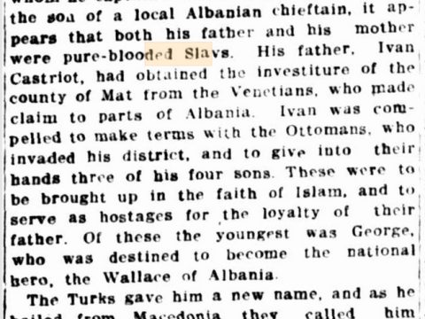 1912.11.23_The Sydney Morning Herald – A.H.S. Lucas – ‘The Walllace of Albania’ 1912.11.23_The Sydney Morning Herald - A.H.S. Lucas - 'The Walllace of Albania'
