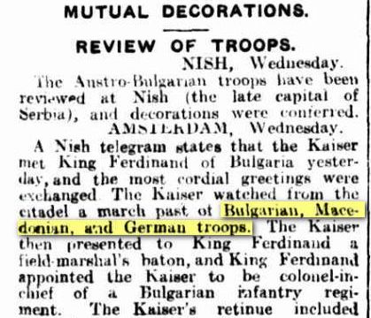 1916.01.21_The Brisbane Courier - Kaiser and King Ferdinand, p7