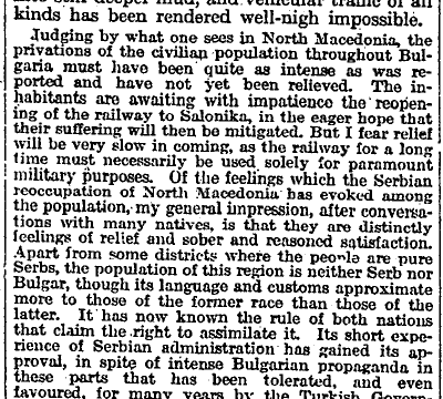 1918.11.04_The London Times, p07 – The Macedonians 1918.11.04_The London Times, p07 - The Macedonians