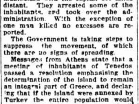 1922.12.07_The Daily Standard, Brisbane, Australia (Ethnic Macedonian uprising in Bulgaria) 1922.12.07_The Daily Standard, Brisbane, Australia (Ethnic Macedonian uprising in Bulgaria)