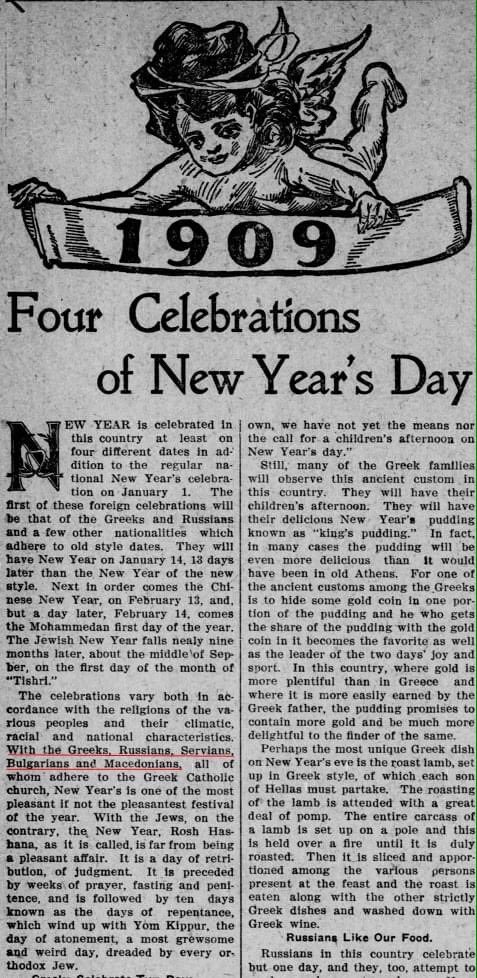1908.12.25_Davis County Clipper - Four Celebrations of New Year's Day