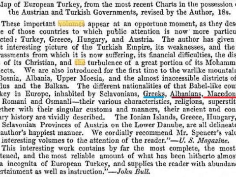 1900-_Новинарска статија за 1850_Edmund Spencer – ‘Travels in European Turkey’ 1900-_Новинарска статија за 1850_Edmund Spencer - 'Travels in European Turkey'