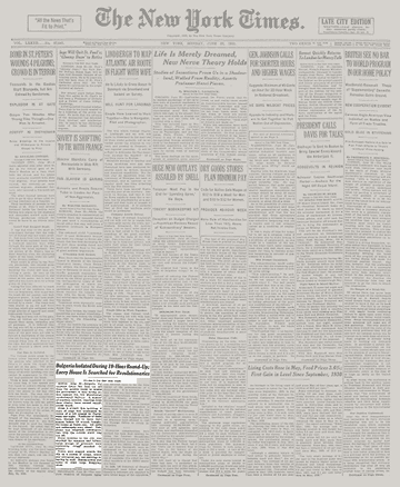 1933.06.26_New York Times – Bulgaria Isolated During 19-Hour Round-Up; Every House Is Searched for Revolutionaries, p1 1933.06.26_New York Times - Bulgaria Isolated During 19-Hour Round-Up; Every House Is Searched for Revolutionaries, p1