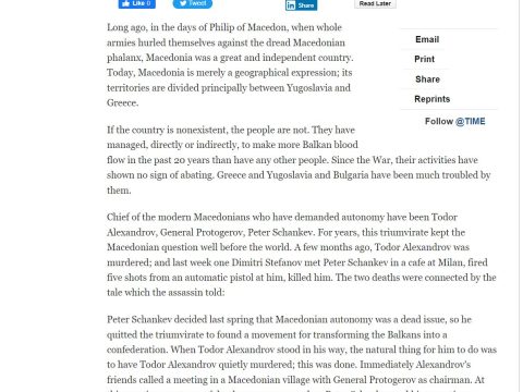 1925.01.25_Time – Macedonian Echo 1925.01.25_Time - Macedonian Echo