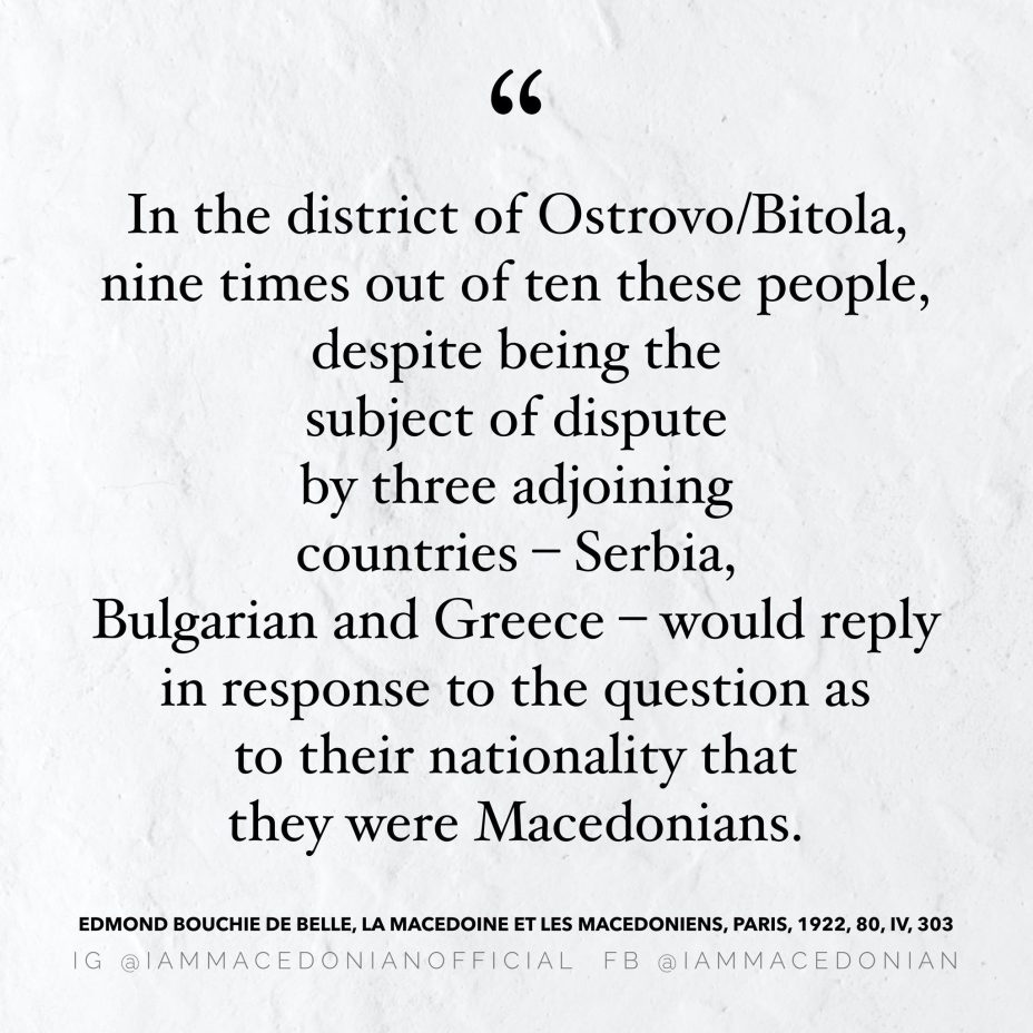 1922_Edmond Bouchie de Belle – ‘La Macedoine et les Macedoniens’, 80, IV, 303, Paris