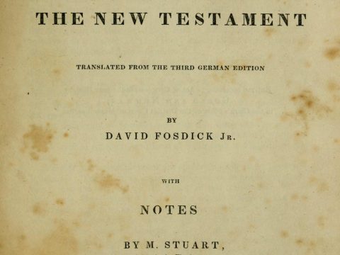 1836_David Fosdick Jn. - 'Introduction to The New Testament'