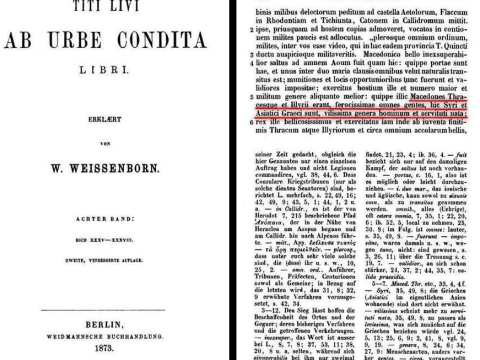-0171 « 1873_W. Weisborn ‘Titi Livi, Ab Urbe Condita Libri’, e2, v8, p116, Berlin 1873_W. Weisborn - 'Titi Livi, Ab Urbe Condita Libri', Berlin