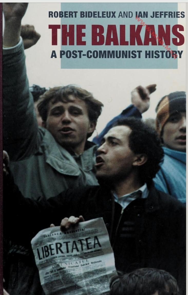 1940 « 2007_Robert Bideleux; Ian Jeffries – ‘The Balkans, A Post-Communist History’, p31