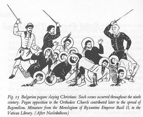 0800+_Vatican Library – ’Miniature from the Menologium of Byzantine Emperor Basil II‘ 0800+_Vatican Library - ’Miniature from the Menologium of Byzantine Emperor Basil II‘