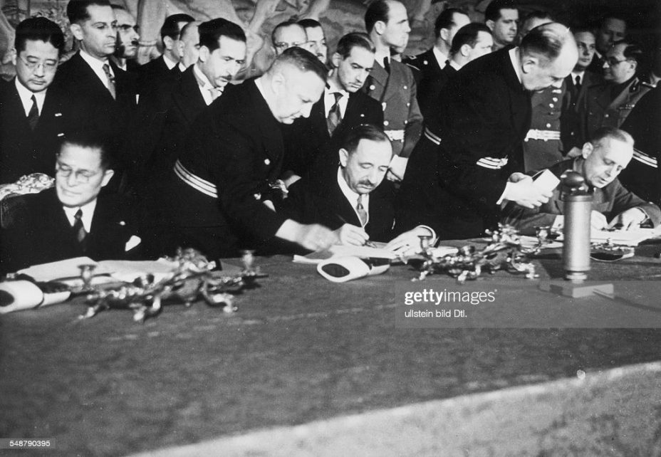 1941.03.01_Приклучување на Бугарија кон Тројниот пакт, Виена 1941.03.01_Приклучување на Бугарија кон Тројниот пакт, Виена