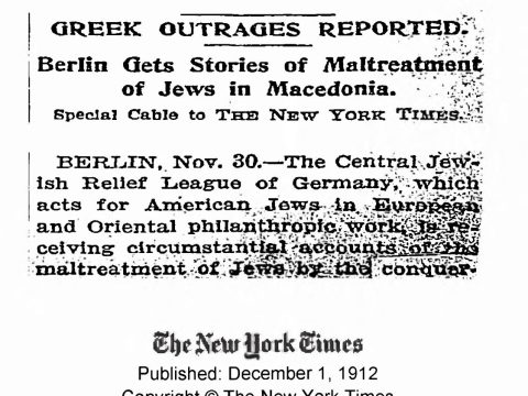 1912.12.01_The New York Times - Greeks torture Jews