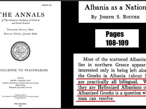 1944_Joseph S. Roucek - 'Albania as a Nation', p108-109