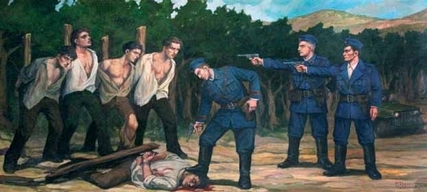 1951.08.13_Петте струмички студенти 1951.08.13_Петте струмички студенти